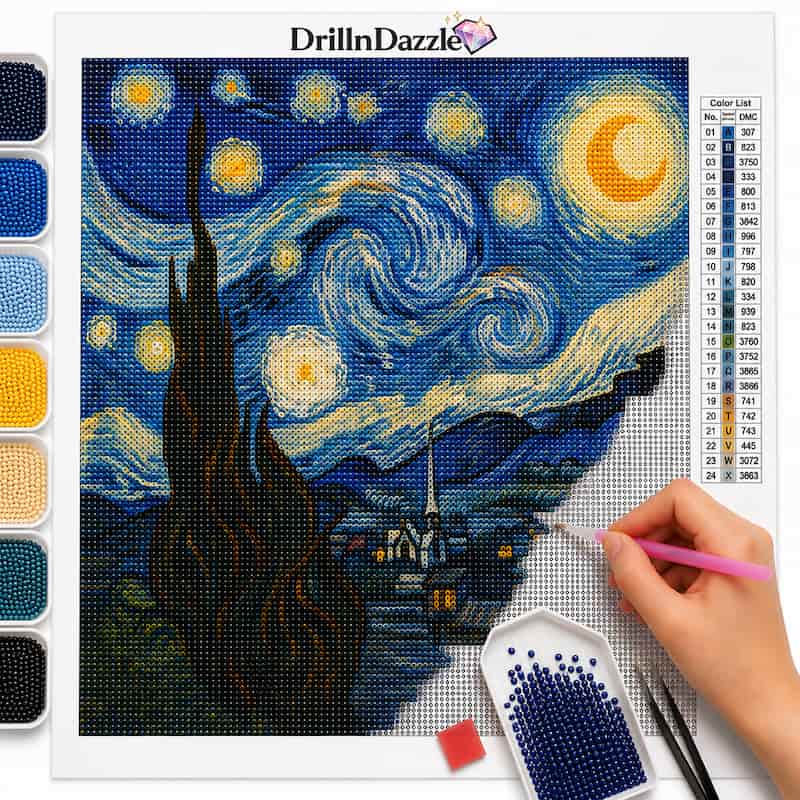 Van Gogh & Famous Artists Diamond Painting