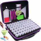 Fishing tackle box with various fishing tools and accessories on a white background